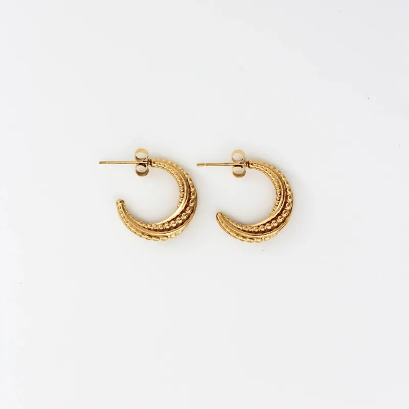 Livraison Express Lexie - Boucles d'oreilles - Acier inoxydable
