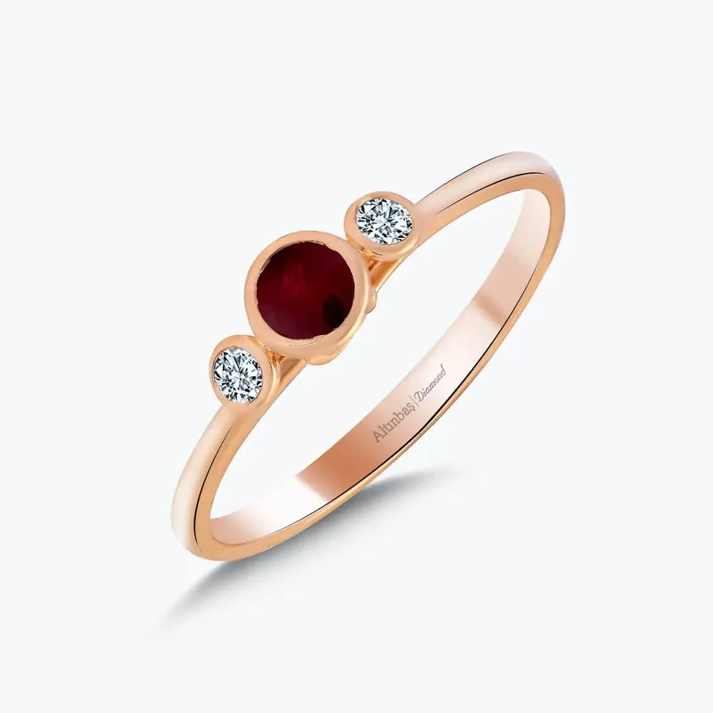 Bague Diamant Rubis Retour Gratuit