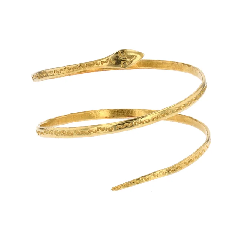 Bracelet serpent en or jaune Promotion Saisonnière