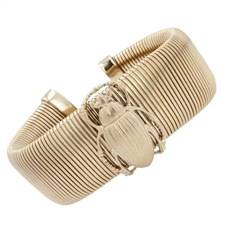 Bracelet scarabée vermeil Petit Prix