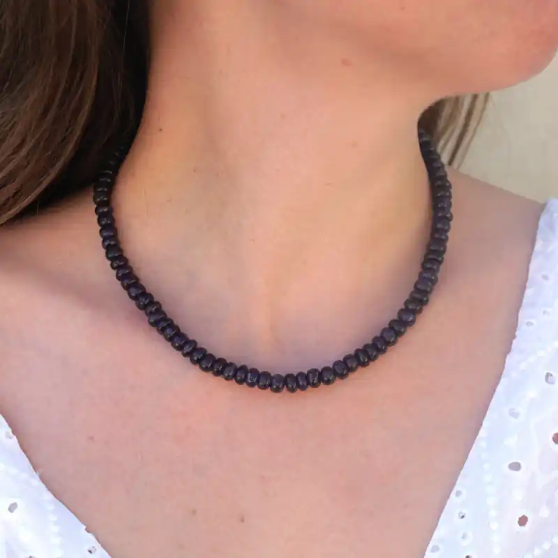 Réduction Collier pierres cascade en Amethyste