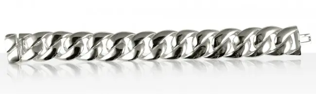 Retour Gratuit Bracelet Argent massif HARPE CLAIRE 3 | BIJOUX HAUT DE GAMME | MADILAR