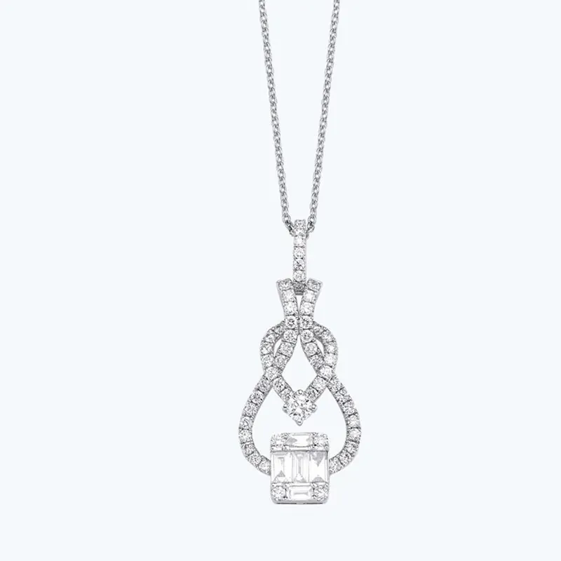 Collier Diamant Authentique