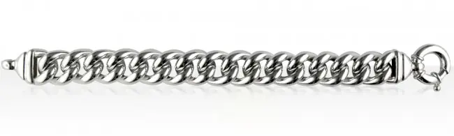 Premium Gourmette Argent RONDE 5 17mm | BIJOUX ARGENT HAUT DE GAMME | MADILAR