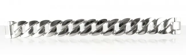 Usine Directe Bracelet gourmette Argent massif CHEVAL LIMEE | BIJOUX HAUT DE GAMME | MADILAR