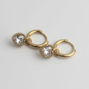 Pas Cher Nasira - Boucles d'oreilles - Acier inoxydable
