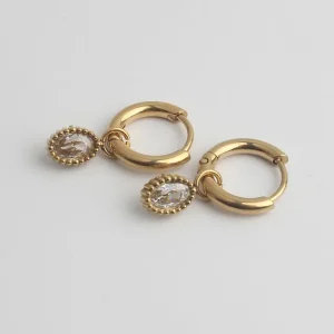 Quantité Limitée Linsey - Boucles d'oreilles - Acier inoxydable