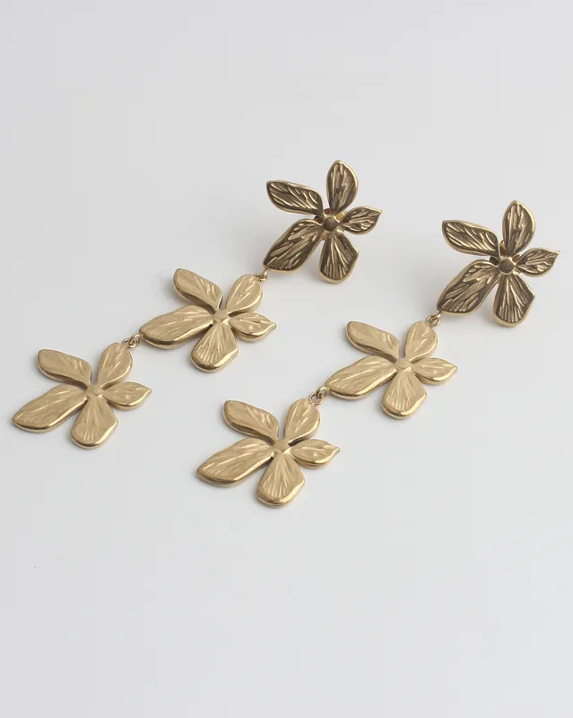 Lita - Boucles d'oreilles - Acier inoxydable En Vogue