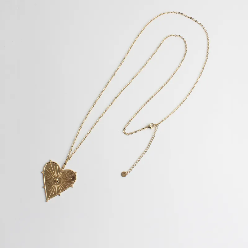 Meilleure Qualité Liebe - Collier - Acier inoxydable