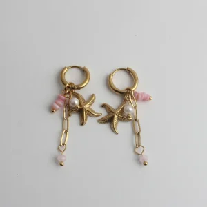 Seaside - Boucles d'oreilles - Acier inoxydable Prix Bas