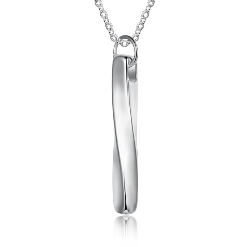 Collier Barre Tortu Verticale 4 Prénoms Gravés Collier Homme | Jessemade Petit Prix