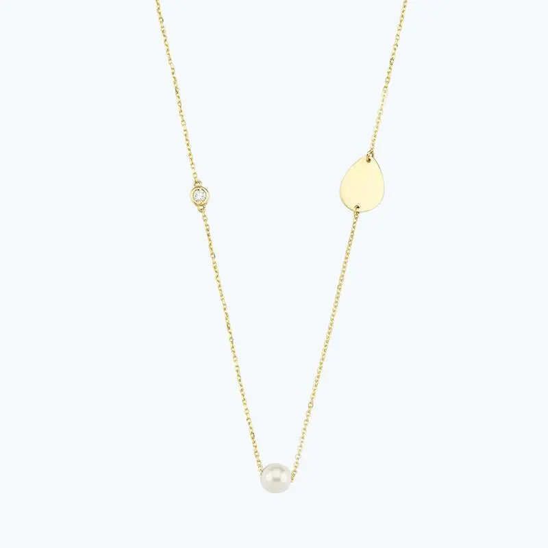 Offre Limitée Collier Diamant Perle