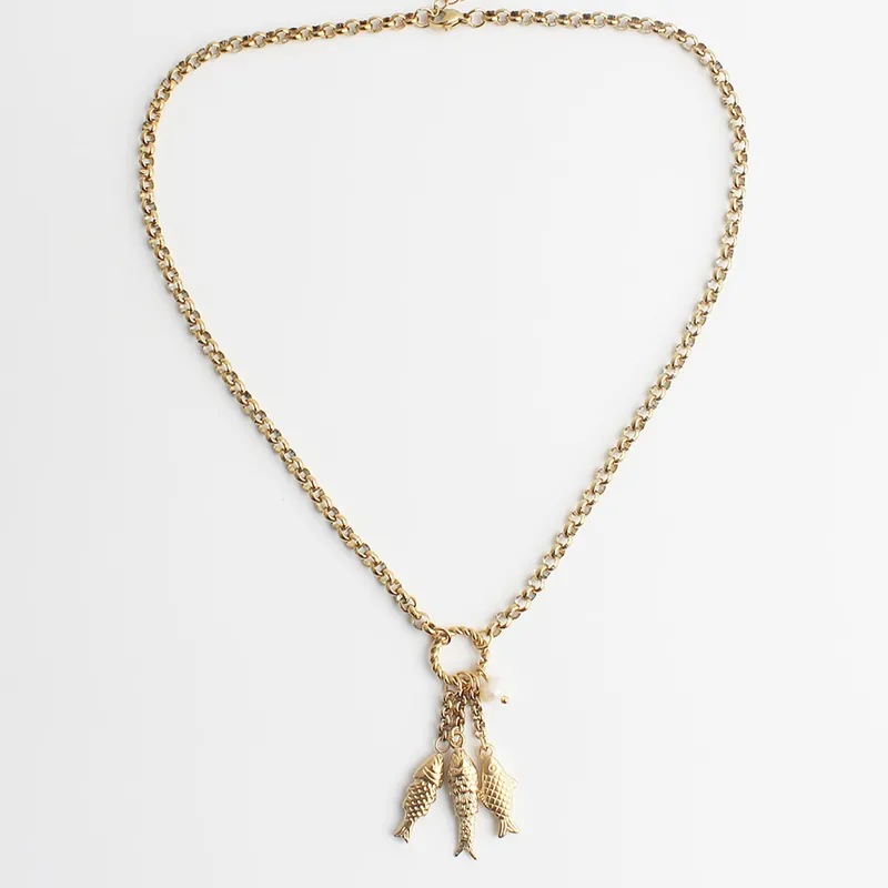 Fish - Collier - Acier inoxydable Offre Limitée