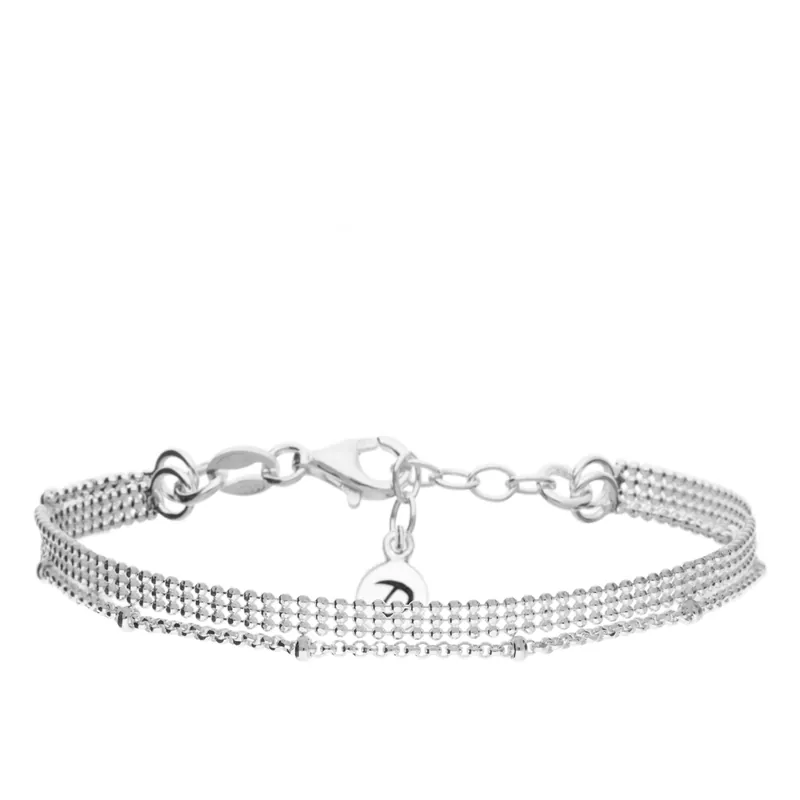 Offre Spéciale BRACELET TRIPLE MAILLE PETITES BOULES