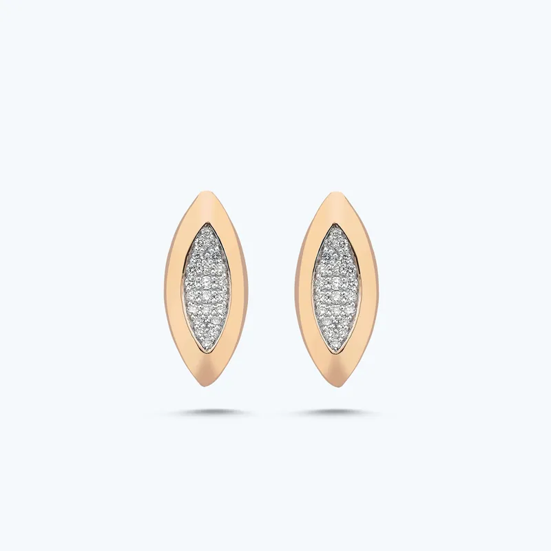 Boucles d’Oreilles en Diamant Solde