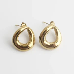 Lilian - Clous d'oreilles - Boucles d'oreilles - Aciers inoxydables Dernier Modèle