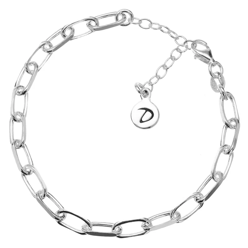 Satisfait Ou Remboursé BRACELET MAILLE OVALE LISSE BALOS