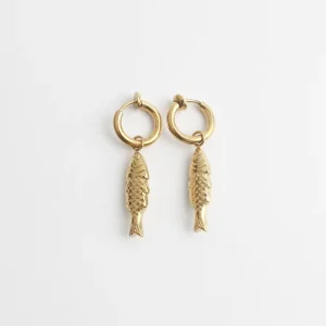 Bon Plan Fishy - Boucles d'oreilles - Clips - Acier inoxydable
