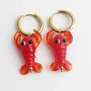 Nouvelle Collection Cancer - Boucles d'oreilles - Acier inoxydable