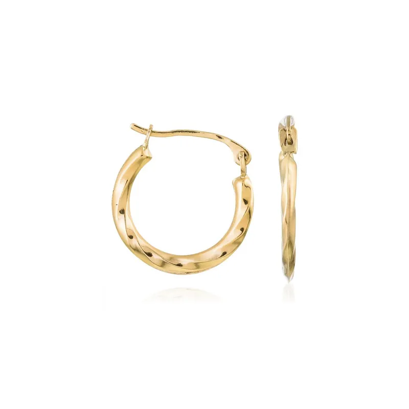 Prix Réduit Boucles d'oreilles Amarante Or jaune