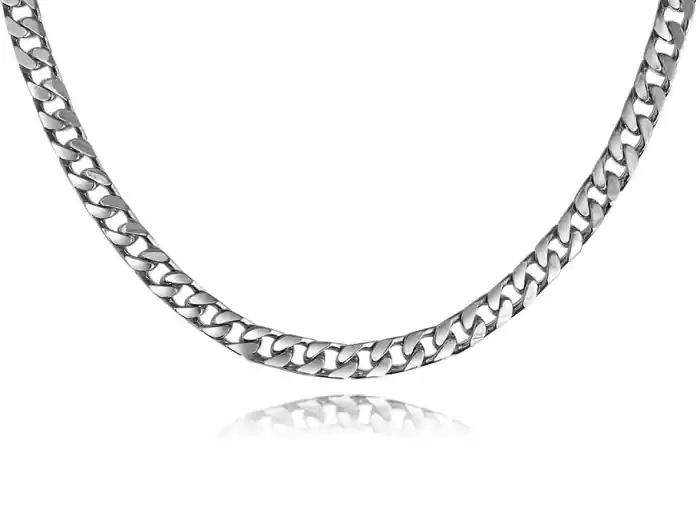 Chaîne Allure 6mm gourmette carrée en or jaune 10k pour homme Commander Maintenant