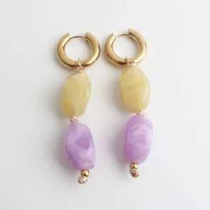 Prix Promo Nayara - Boucles d'oreilles - Acier inoxydable