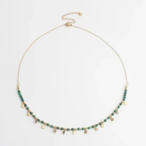 Exclusif Ines - Collier -Pierre naturelle - Acier inoxydable