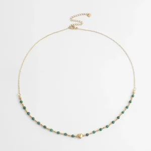 Bon Plan Giulia - Collier - Pierre naturelle -Acier inoxydable