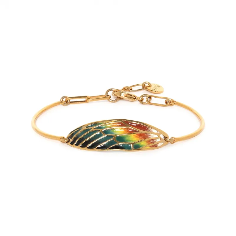 Solde Bracelet semi rigide Jaune - Lilybelle