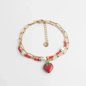 Garantie Incluse Fruity Strawberry - Bracelet - Acier inoxydable