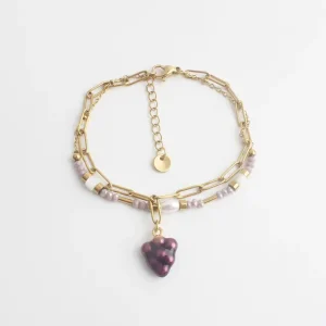 Fruity Grape - Bracelet - Acier inoxydable Produit De Marque