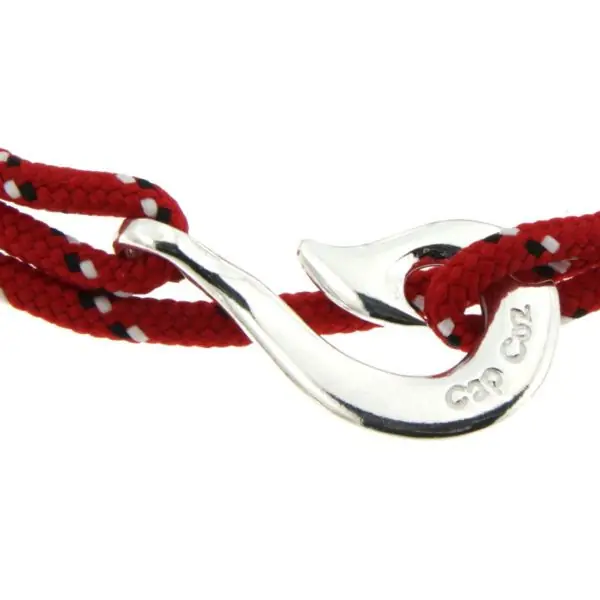 Bracelet HAMECON MAORI DOUBLE Argent massif | FABRIQUE EN FRANCE Vente Flash