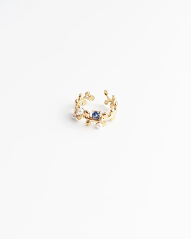 Isolde - Bague - Acier inoxydable - Ajustable Prix Choc