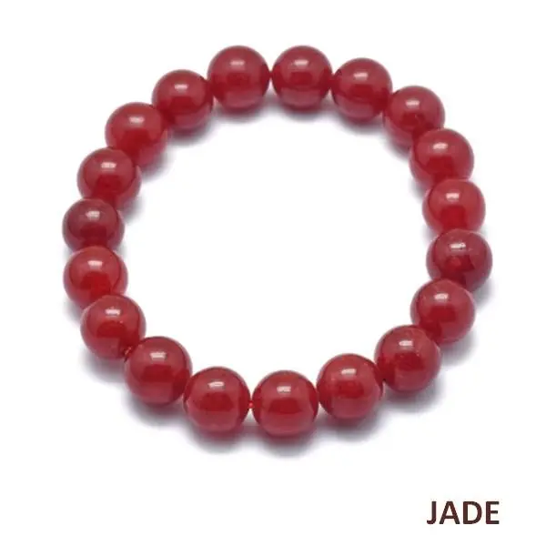 Nouveauté Bracelet pour Homme ou Femme - Pierre naturelle 8 mm - Jade naturelle