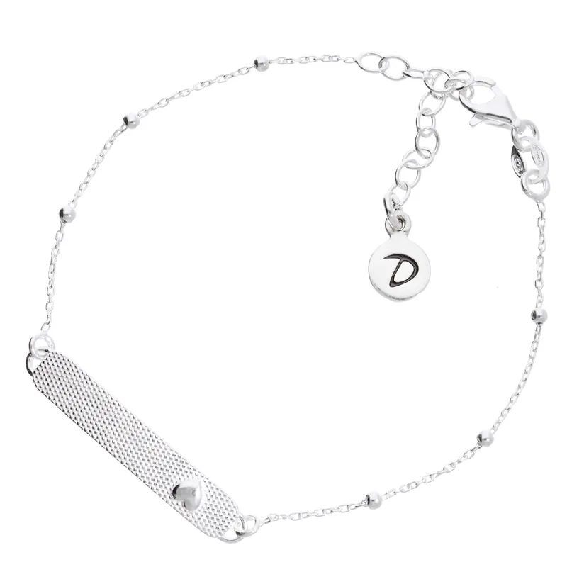 Usine Directe BRACELET CHAÎNE PLAQUE COEUR