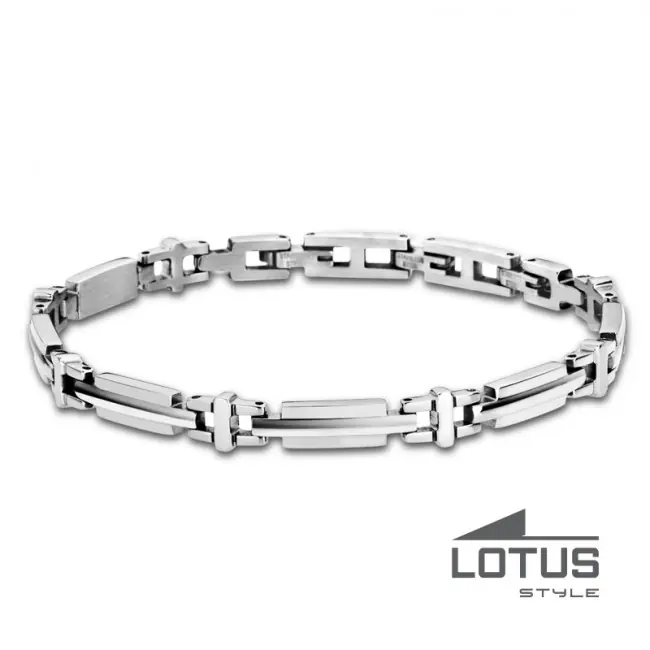 Vente Flash Bracelet Acier articulé LOTUS Bijoux