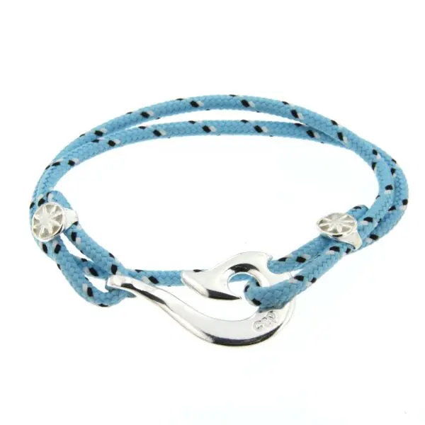 Bracelet HAMECON MAORI DOUBLE Argent massif | FABRIQUE EN FRANCE Exclusif