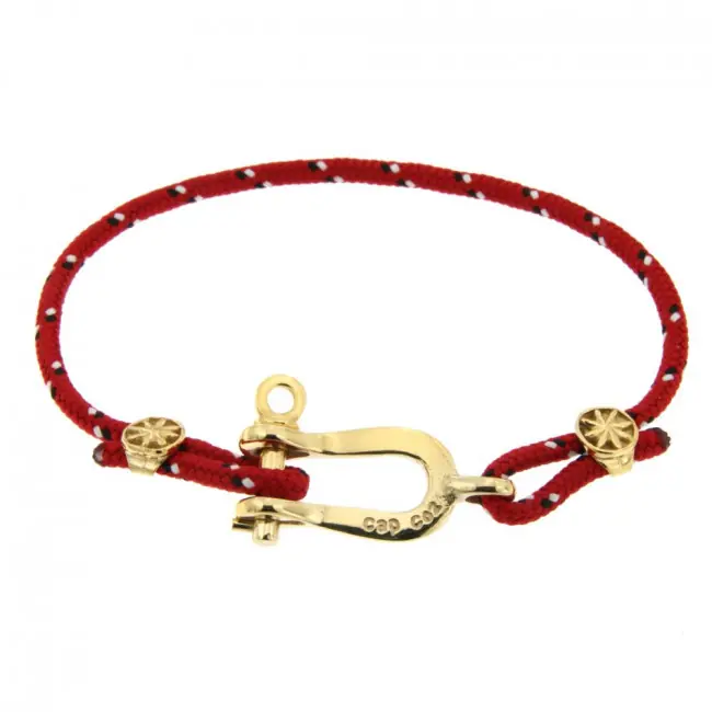 Top Vente Bracelet Manille CAP COZ Plaqué Or | FABRIQUE EN FRANCE | BIJOUX MER
