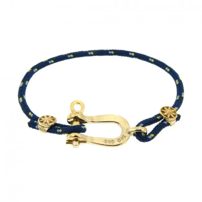 Bracelet Manille CAP COZ Plaqué Or | FABRIQUE EN FRANCE | BIJOUX MER Offre Exclusive