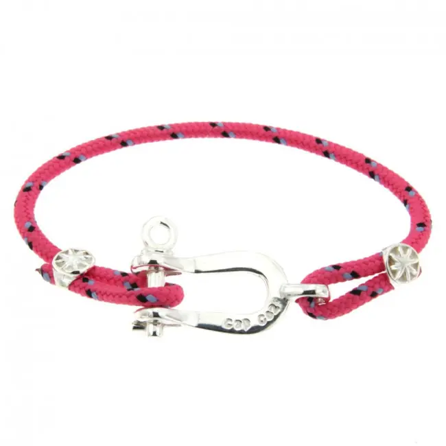 Bracelet Manille CAP COZ Argent massif | FABRIQUE EN FRANCE | BIJOUX MER Acheter En Ligne