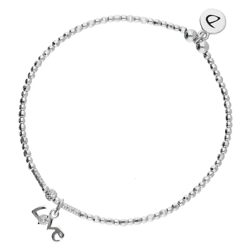 Quantité Limitée BRACELET BOULE FACETTÉE LOVE OXYDE