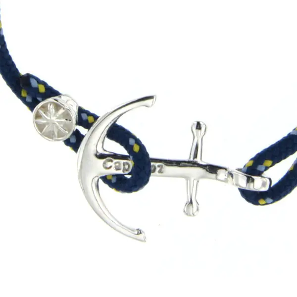 Gros Lot Bracelet Ancre CAP COZ Argent massif | FABRIQUE EN FRANCE | BIJOUX MER