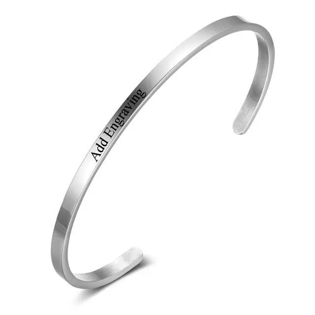 Commande En Gros Bracelet Personnalisé Pour Les Femmes Prénom Bracelets Meilleur Cadeau De La Saint-Valentin