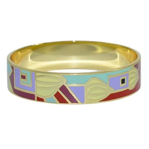 Bracelet acier inoxydable émail (d08) Bon Marché