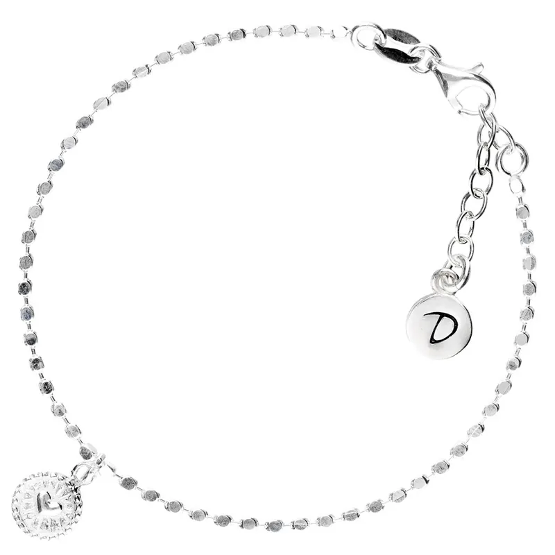 Tendance BRACELET COEUR PETITE MAILLE ROCK