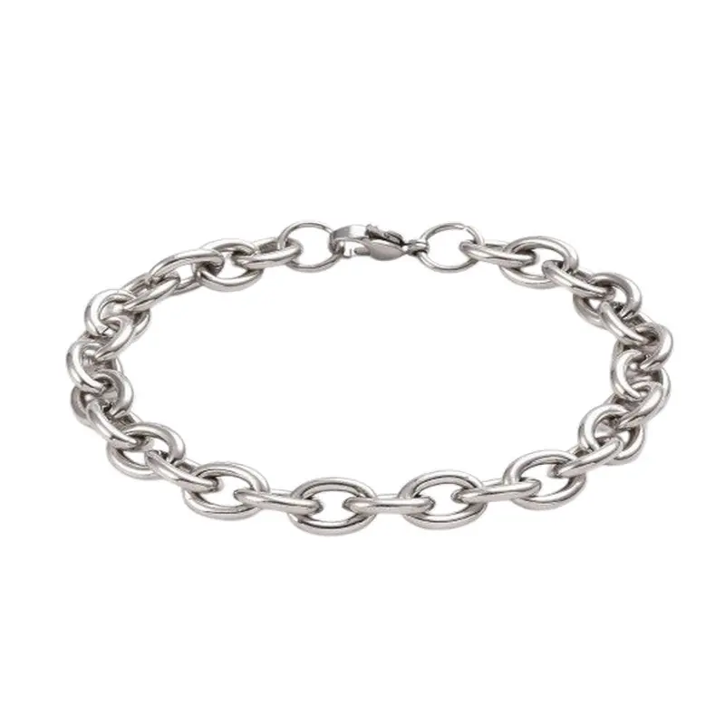 Nouveauté Bracelet souple en acier inoxydable