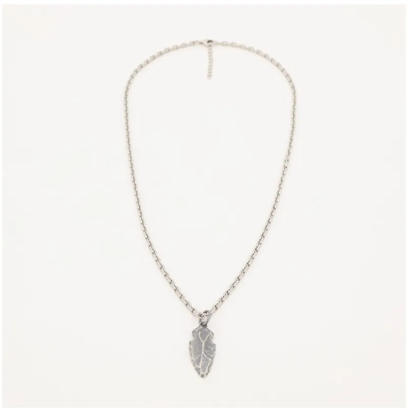 Promotion Saisonnière Collier Homme Argent Lysander