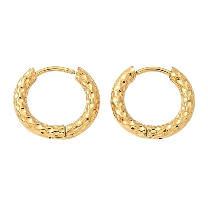 Haute Qualité Boucles d'oreilles femme en acier inoxydable Créoles