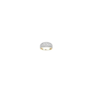 Usine Directe Bague "Diamond Harmony" D 1,50/79 Or Blanc 375/1000