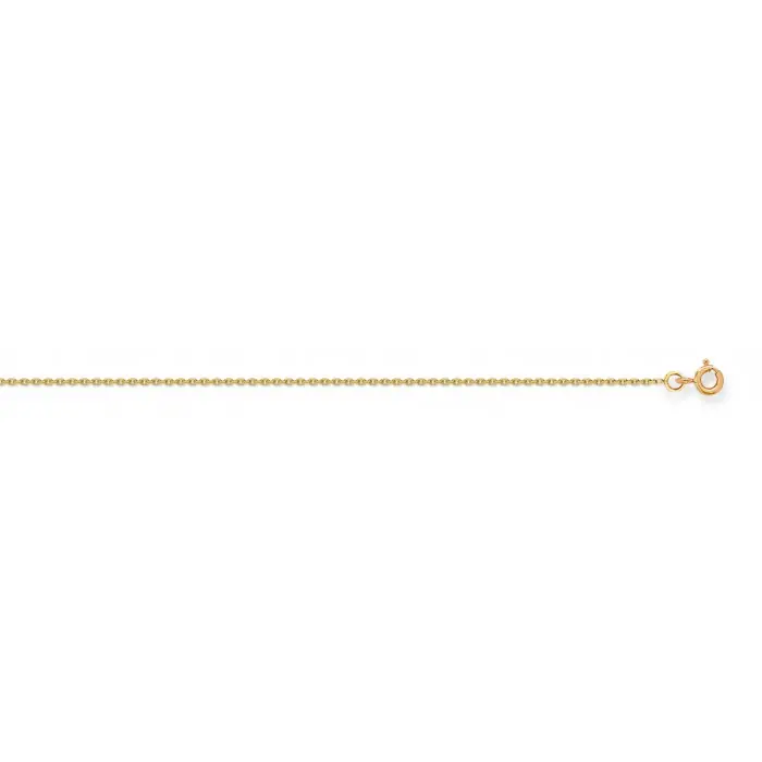 Satisfait Ou Remboursé Chaîne maille forçat Or 750/1000e largeur 1.1mm L.45cm2.20grs